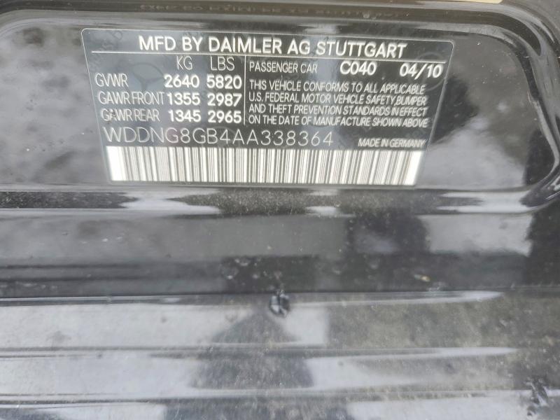 2010 Mercedes-Benz S 550 4matic