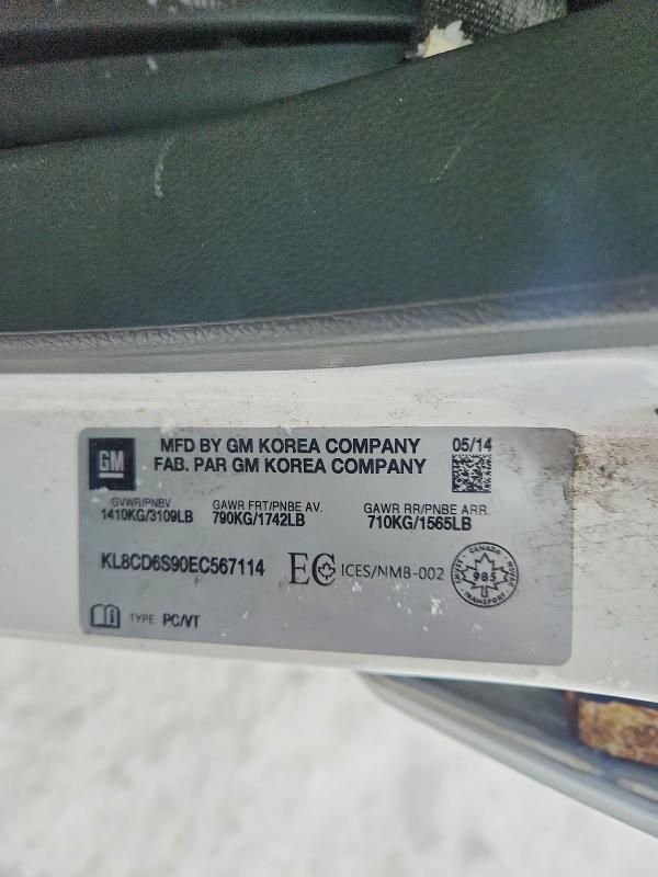 2014 Chevrolet Spark 1LT