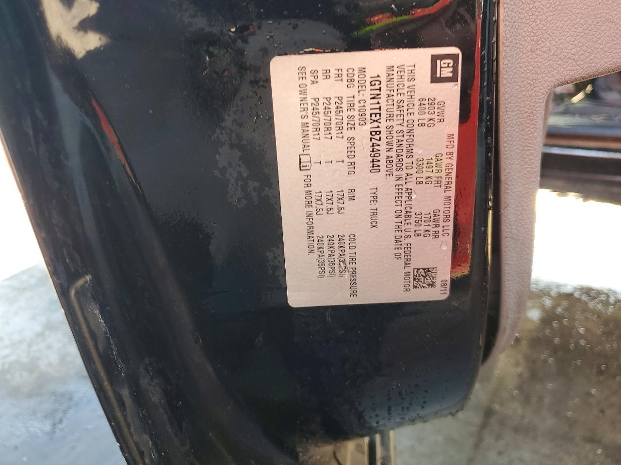 2011 GMC Sierra C1500