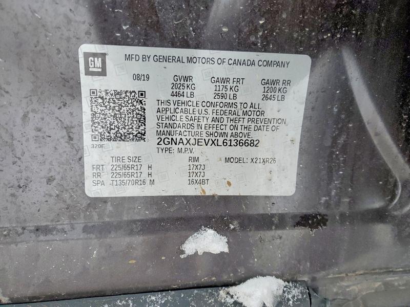 2020 Chevrolet Equinox lt