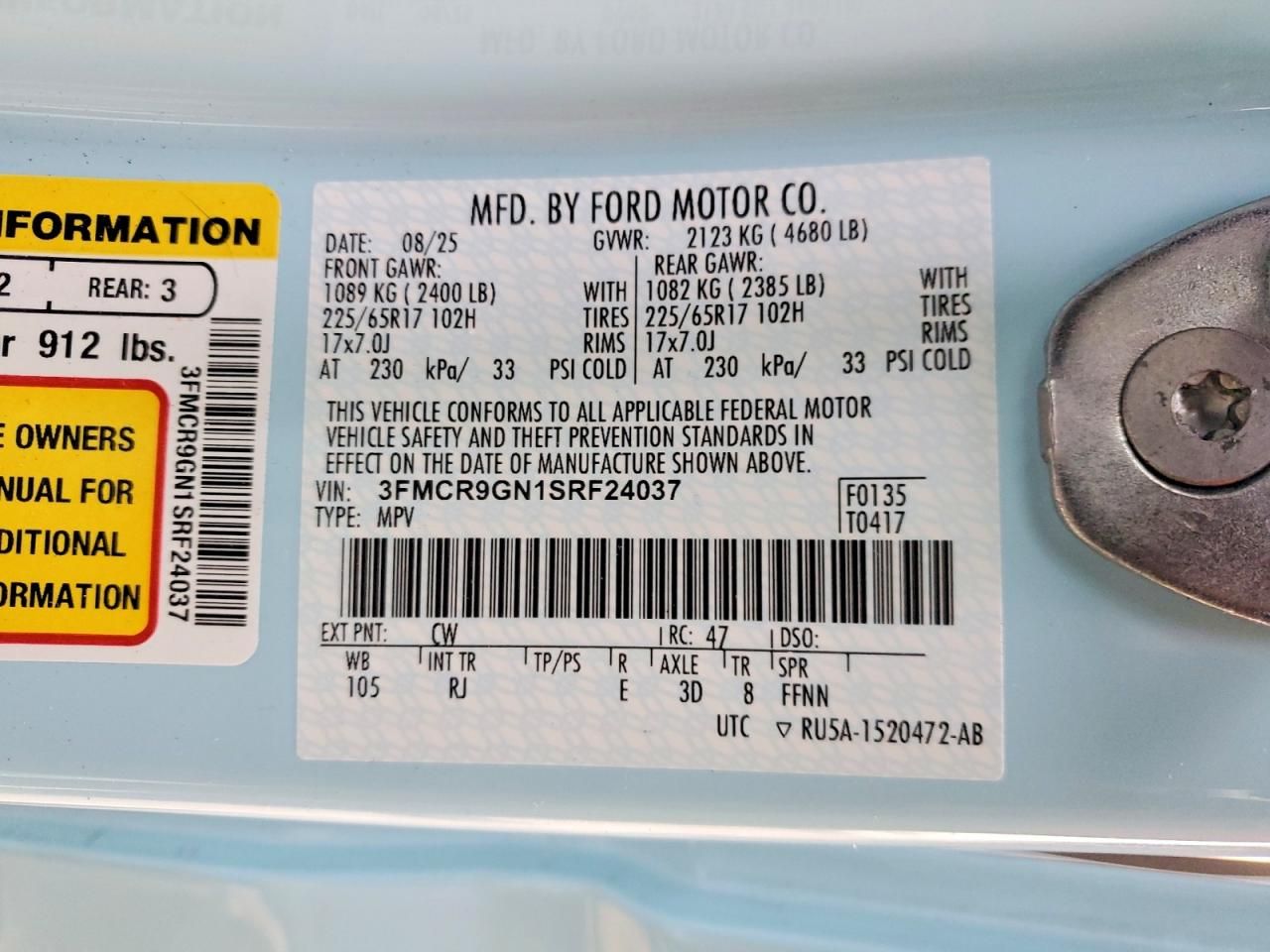 2025 Ford Bronco Sport Heritage