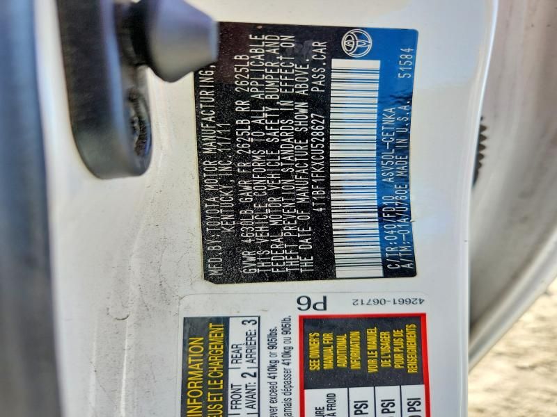 2012 Toyota Camry Base