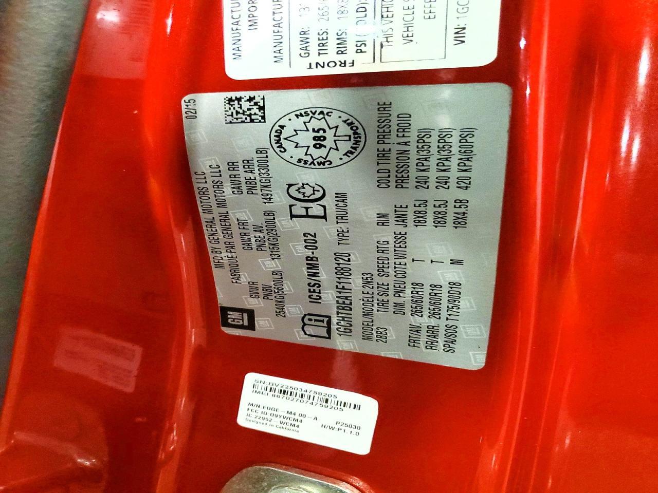 2015 Chevrolet Colorado LT