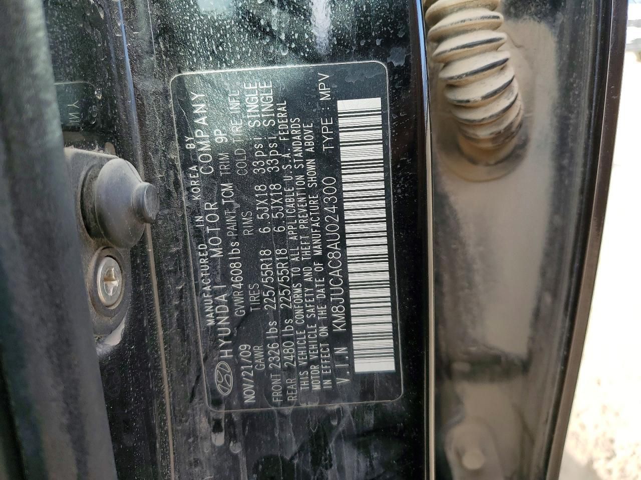 2010 Hyundai Tucson gls