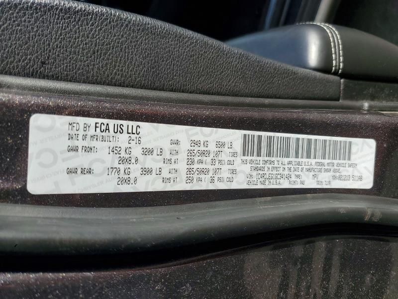 2016 Dodge Durango Citadel