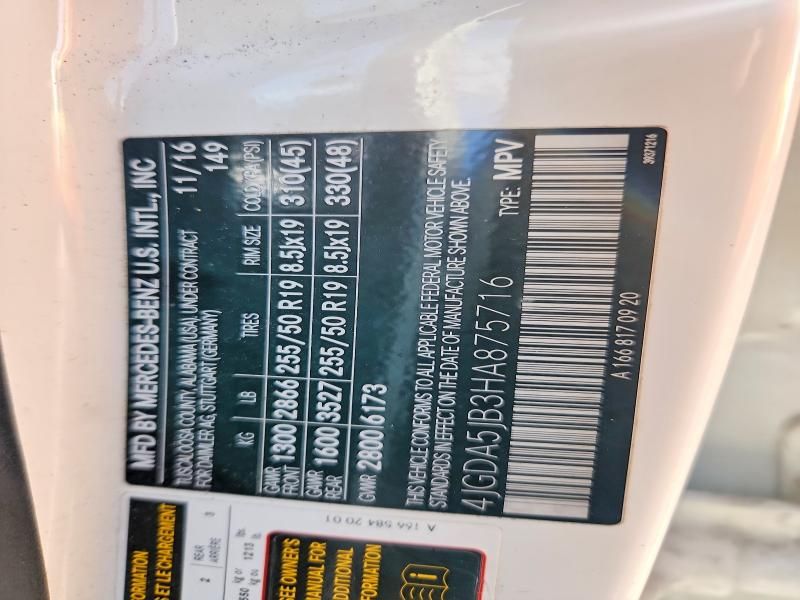 2017 Mercedes-Benz Gle 350