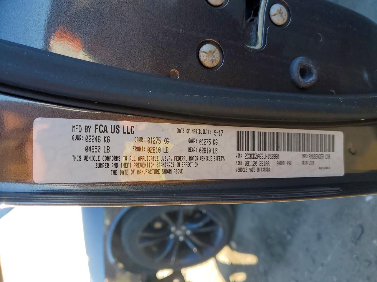 2018 Dodge Challenger sxt