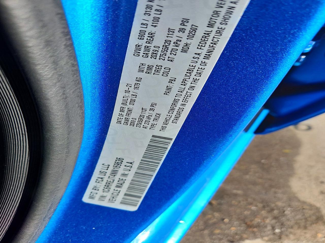 2022 Dodge 1500 Laramie