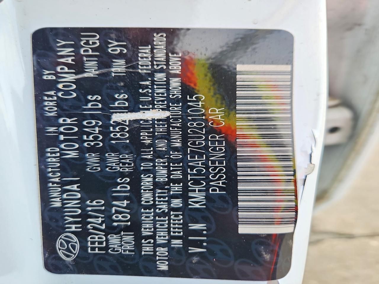 2016 Hyundai Accent se