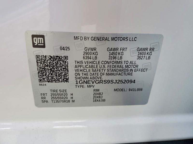 2025 Chevrolet Traverse lt