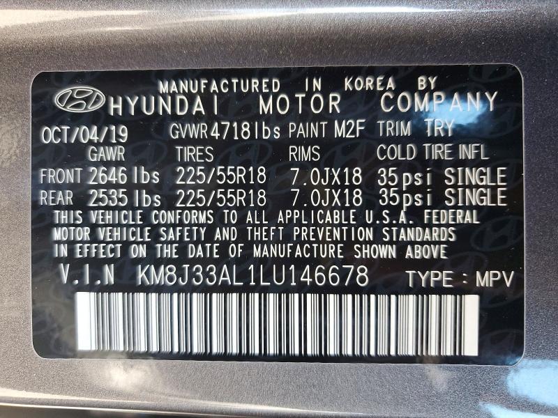 2020 Hyundai Tucson Limited