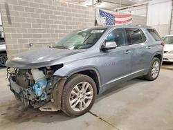 Chevrolet salvage cars for sale: 2021 Chevrolet Traverse High Country