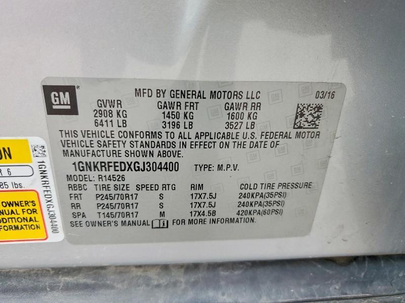 2016 Chevrolet Traverse ls