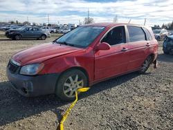 KIA salvage cars for sale: 2006 KIA Spectra Spectra5