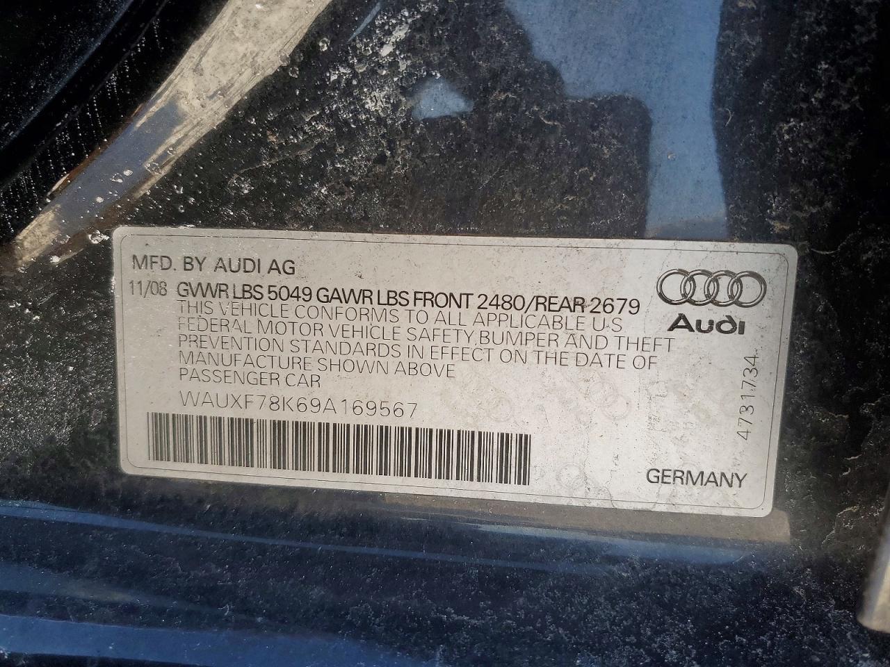 2009 Audi A4 Prestige