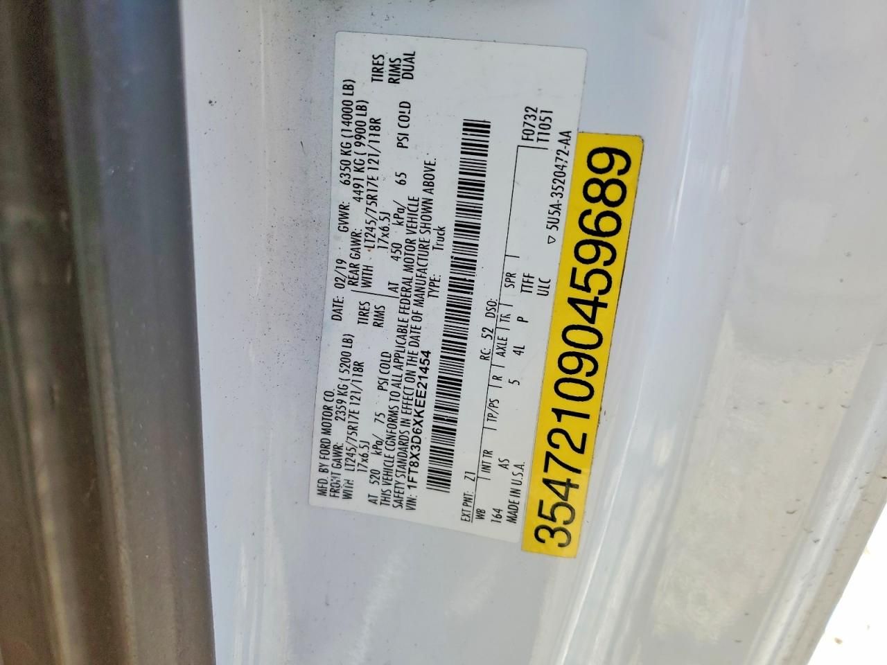 2019 Ford F350 Super Duty