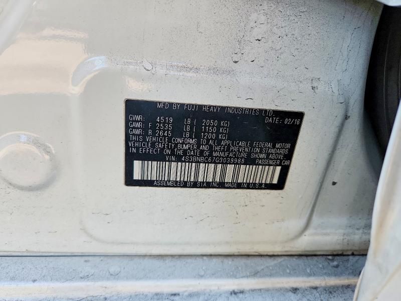 2016 Subaru Legacy 2.5i Premium