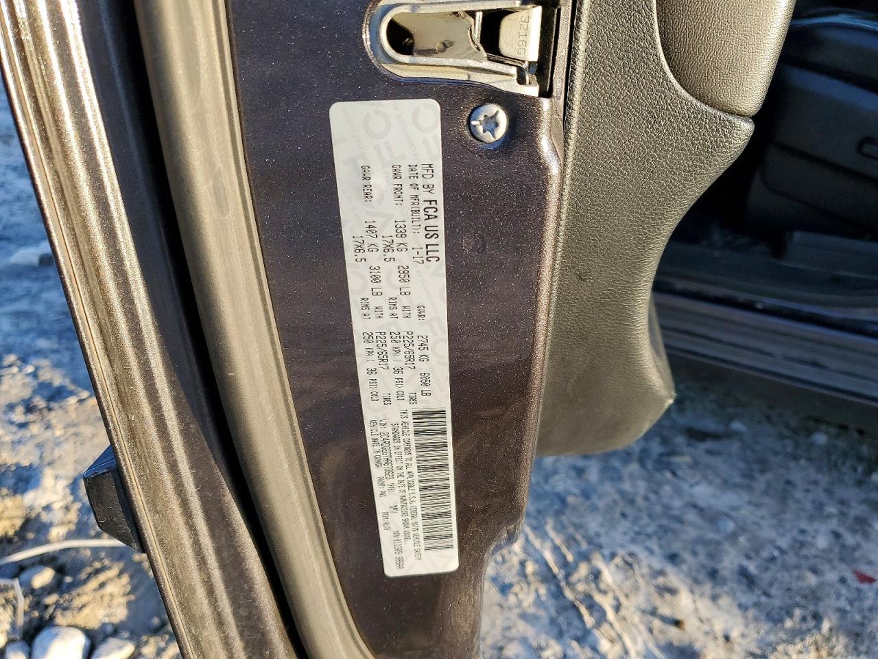 2017 Dodge Grand Caravan gt