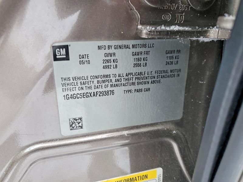 2010 Buick Lacrosse cxl