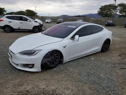 Salvage cars for sale from Copart San Diego, CA: 2018 Tesla Model s