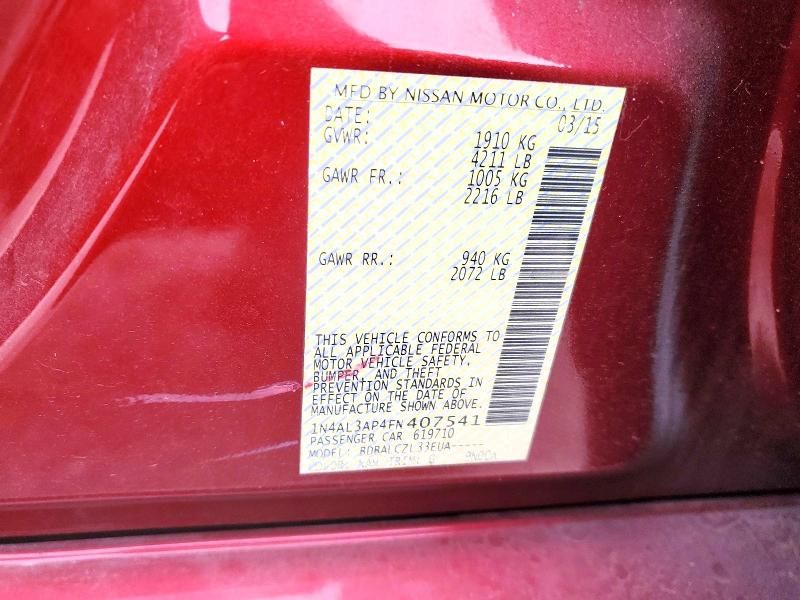 2015 Nissan Altima 2.5