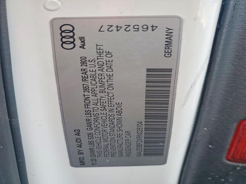 2024 Audi A6 Premium Plus