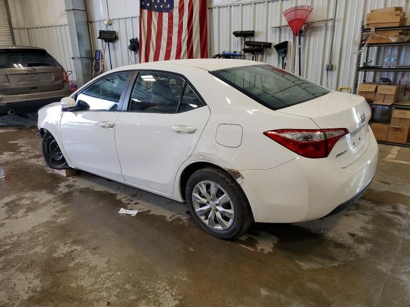 2016 Toyota Corolla l