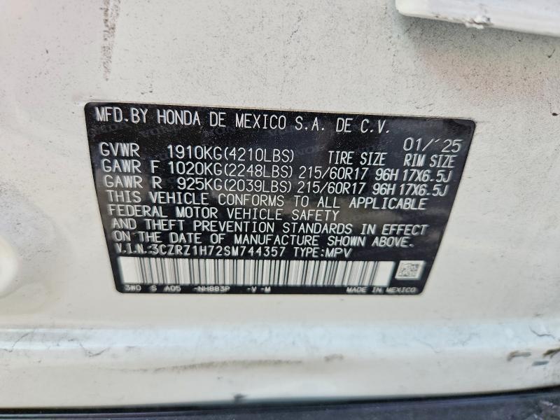 2025 Honda Hr-v exl