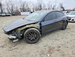 Tesla salvage cars for sale: 2024 Tesla Model 3