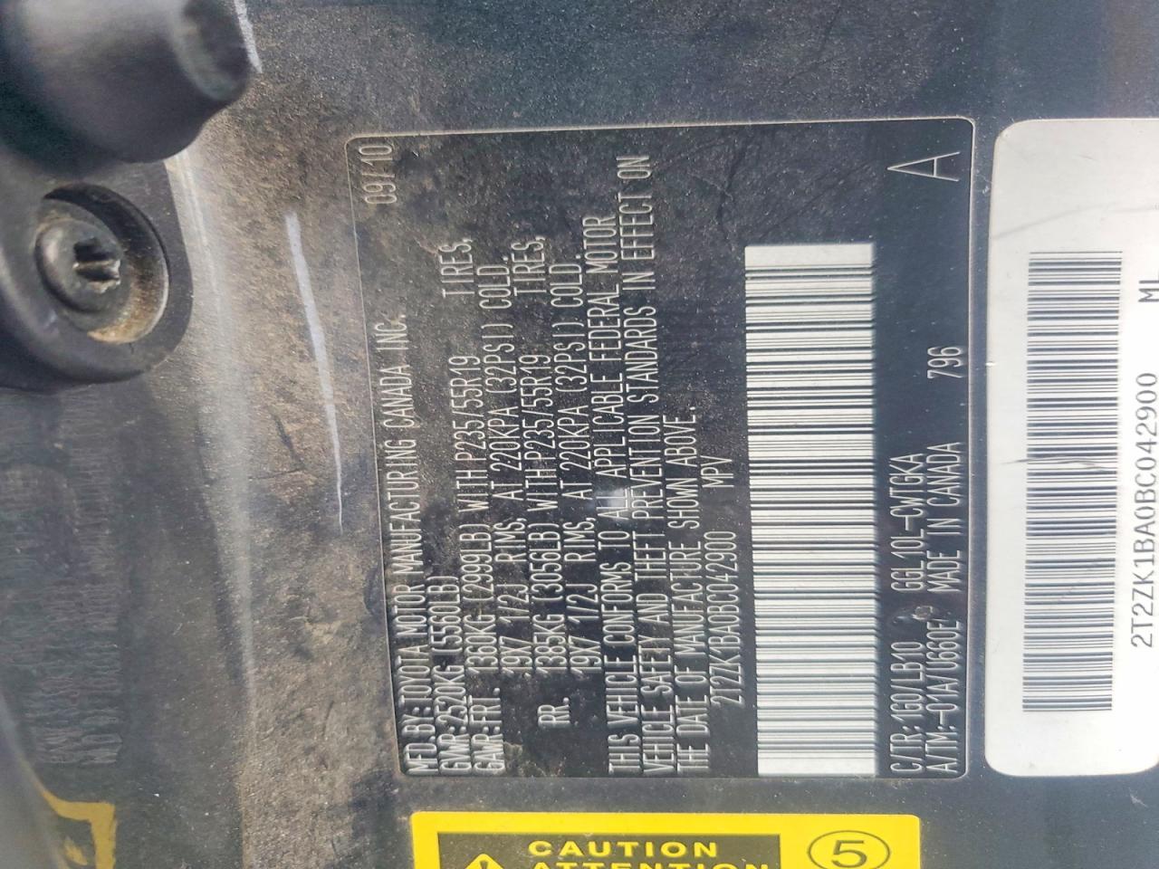 2011 Lexus Rx 350