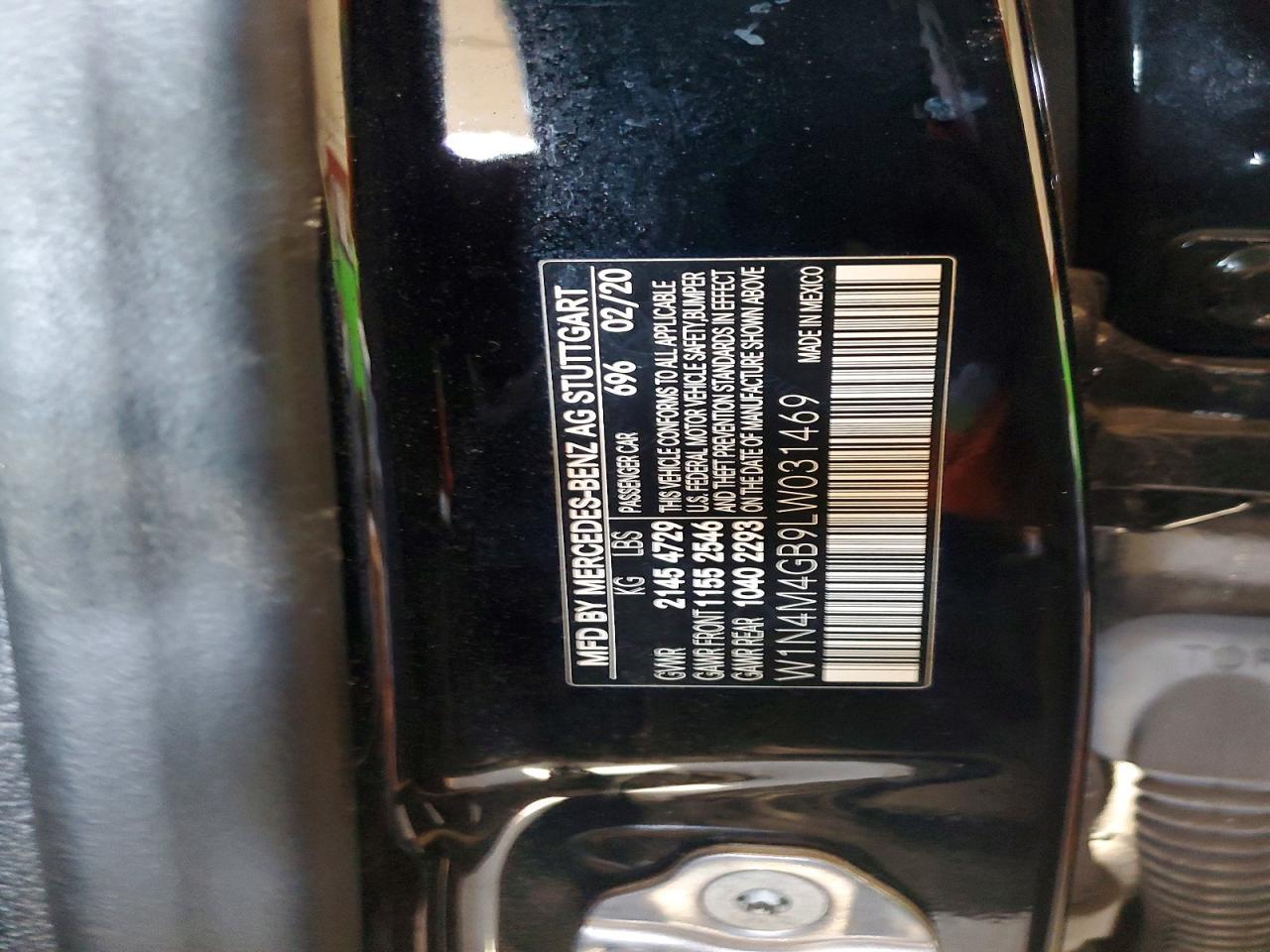 2020 Mercedes-Benz Glb 250