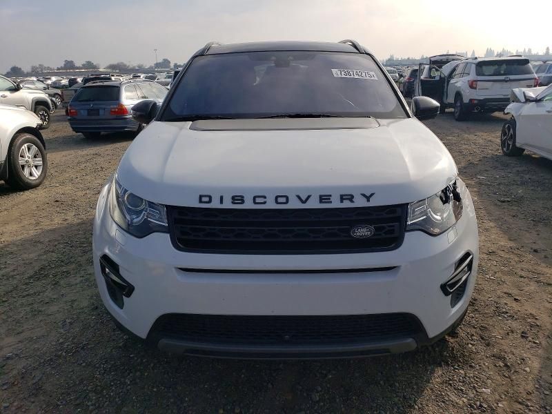 2017 Land Rover Discovery Sport hse