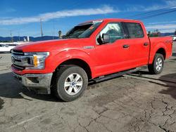 Ford salvage cars for sale: 2018 Ford F150 Supercrew