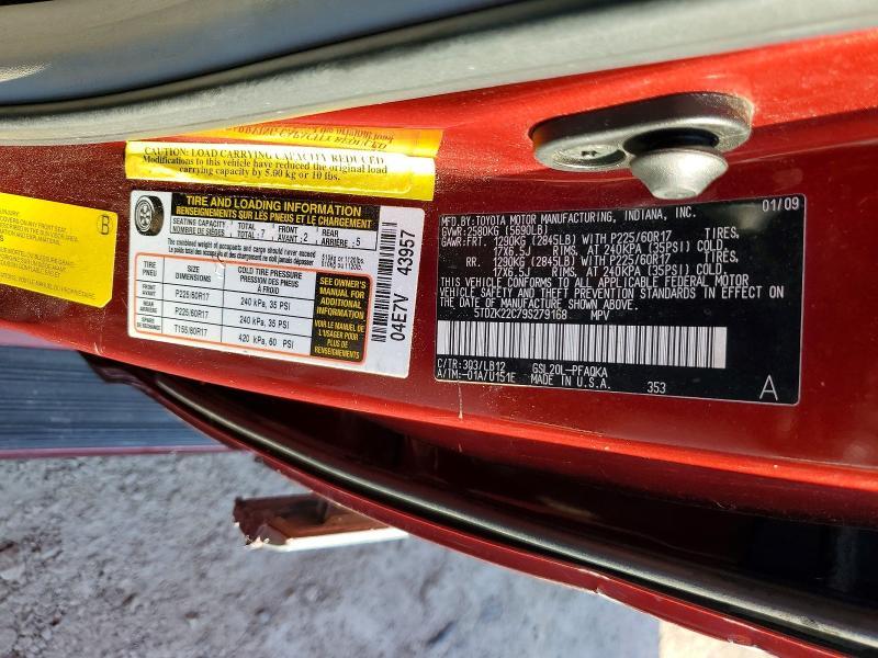 2009 Toyota Sienna xle