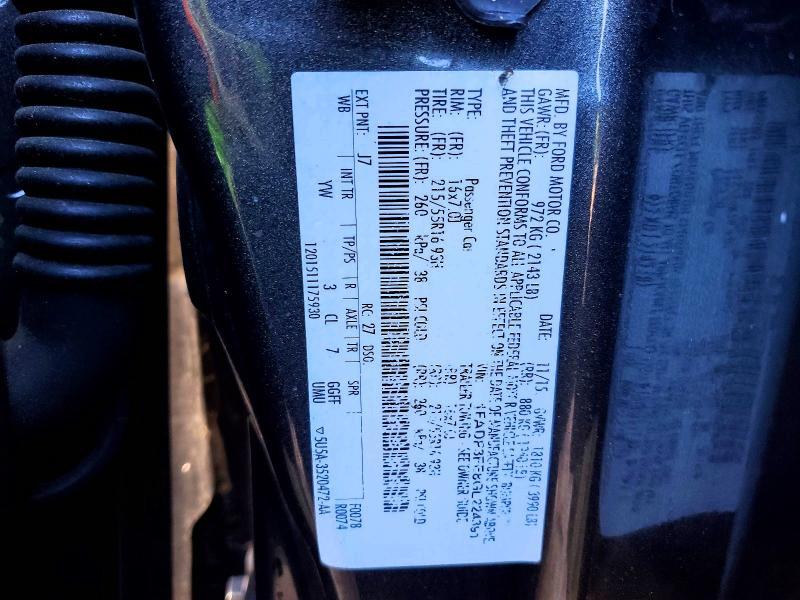 2016 Ford Focus se