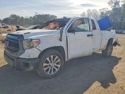 Salvage Trucks for sale at auction: 2016 Toyota Tundra Double Cab SR