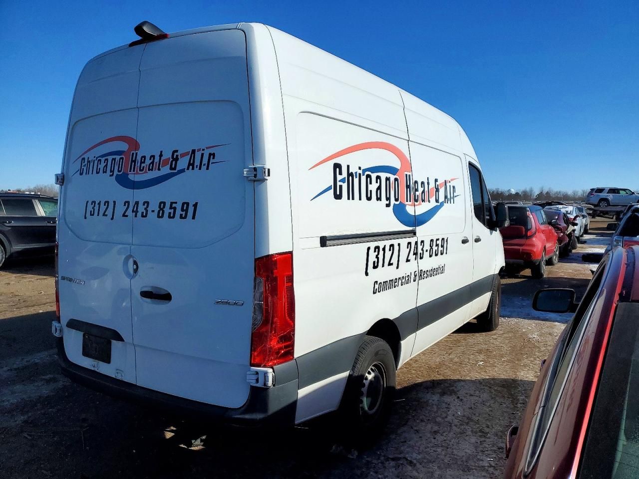 2019 Mercedes-Benz 2019 Mercedes Benz Sprinter 2500 Delivery van