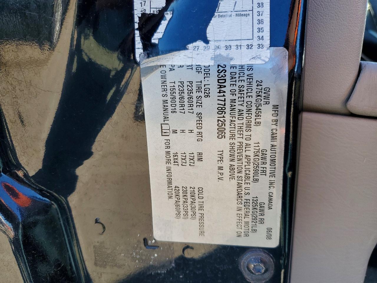 2008 Suzuki XL7 Luxury