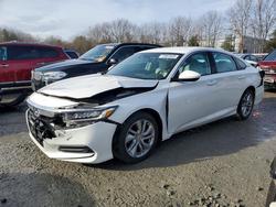 Salvage cars for sale from Copart North Billerica, MA: 2018 Honda Accord lx