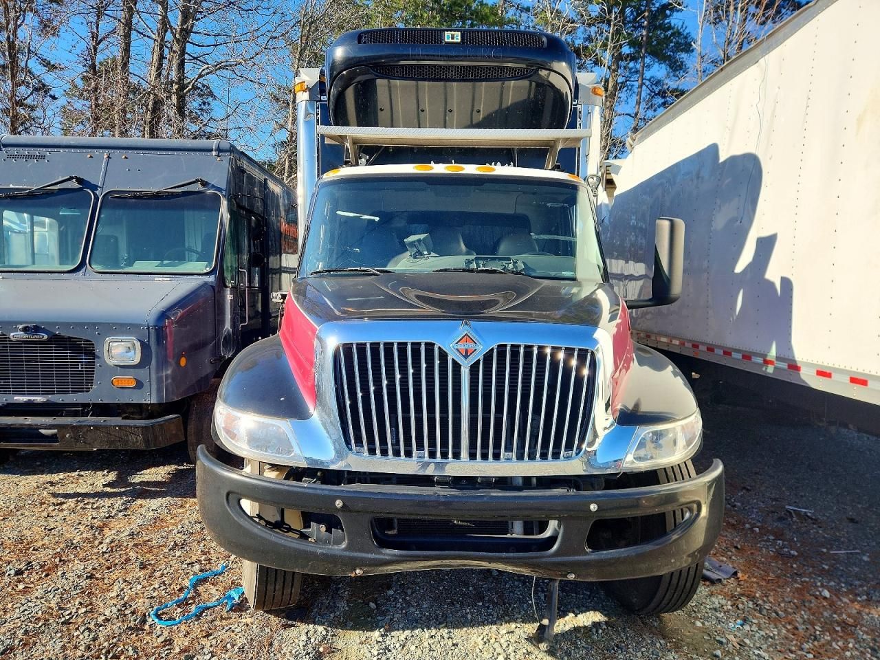 2021 International Mv607 Refrigerated box Truck