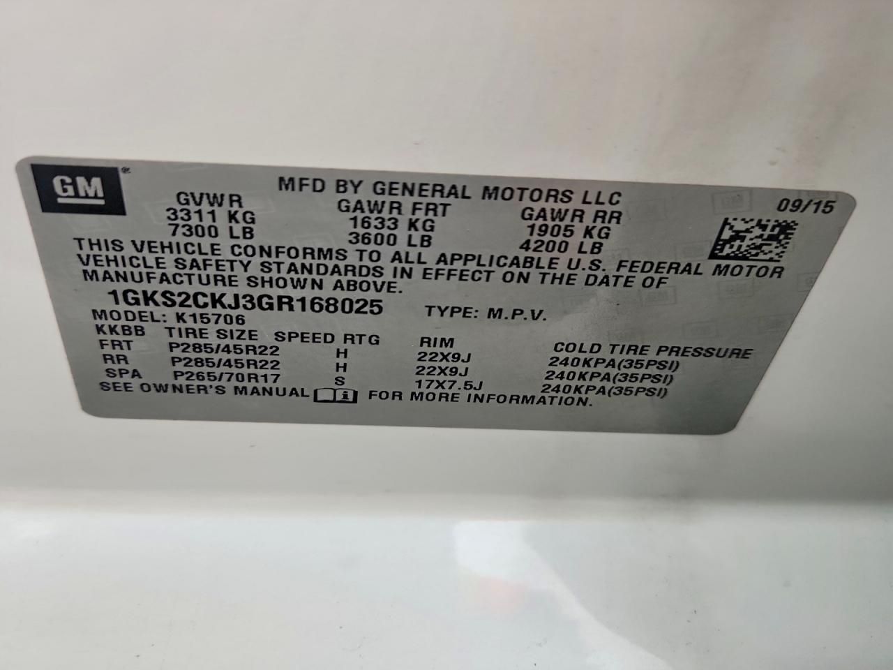 2016 GMC Yukon Denali