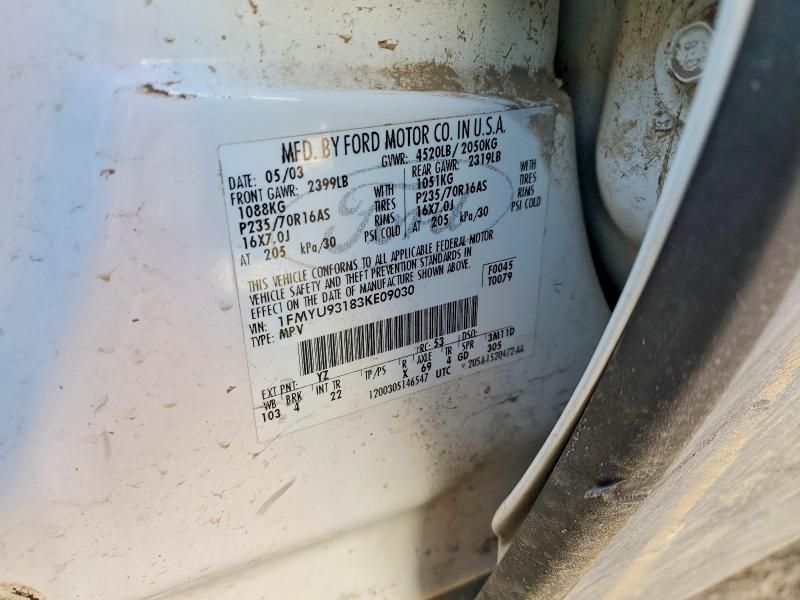 2003 Ford Escape xlt