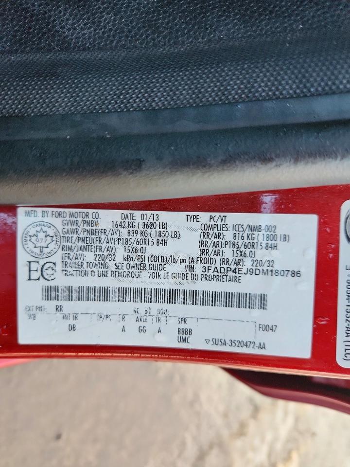 2013 Ford Fiesta se