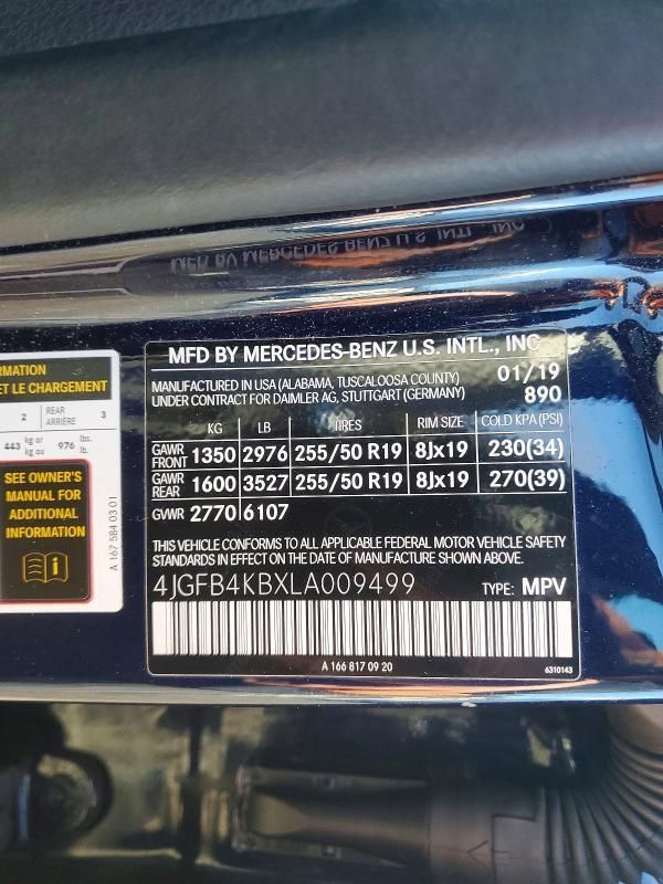 2020 Mercedes-Benz Gle 350 4matic