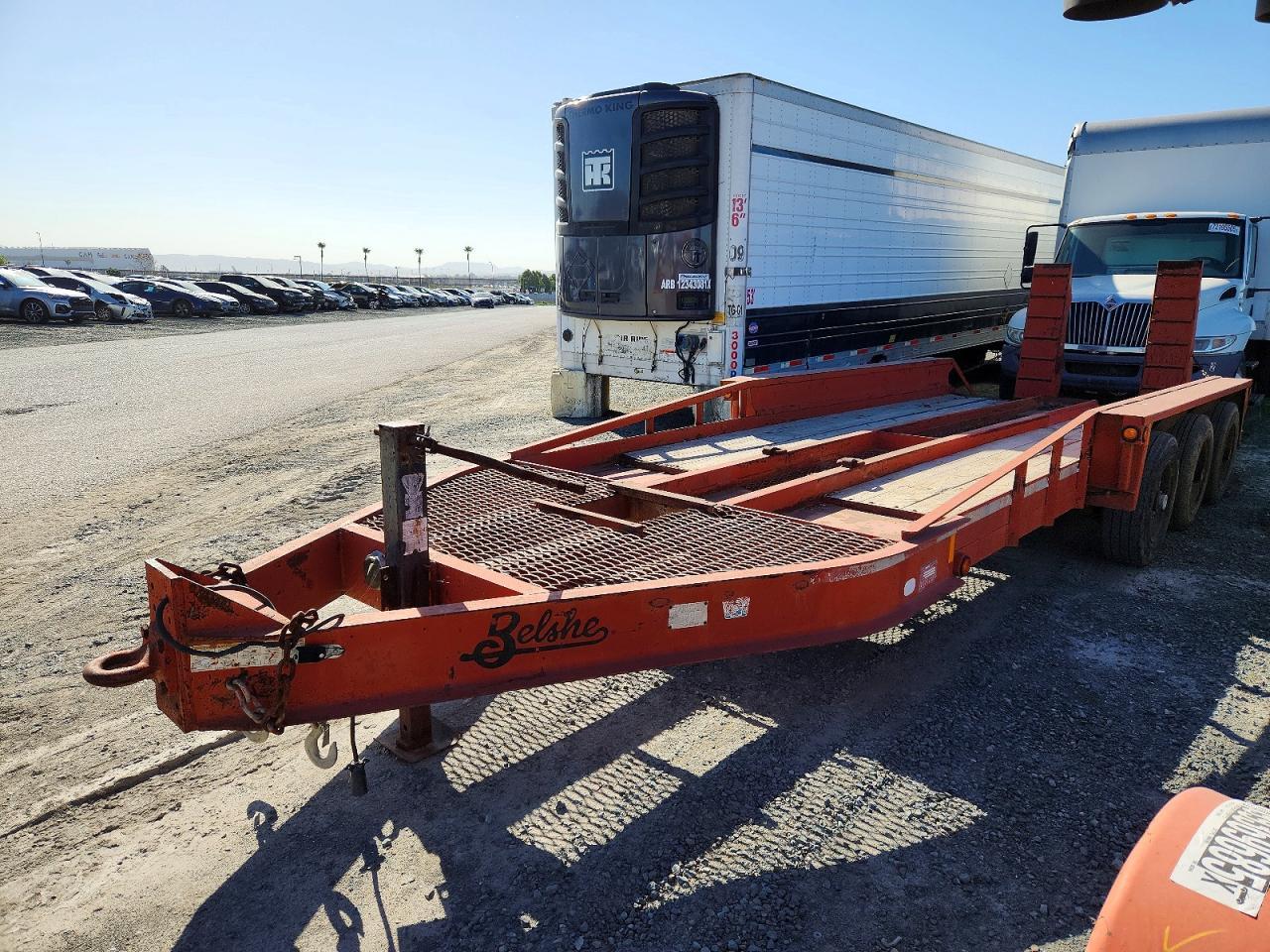 2012 Belshe BF9T Equipment Trailer