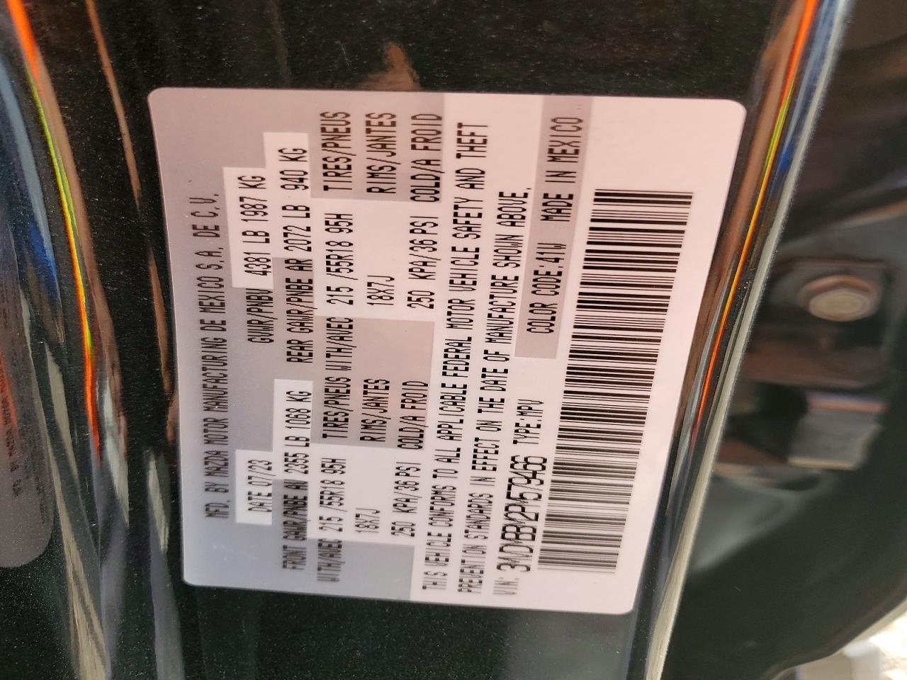 2023 Mazda Cx-30 Select