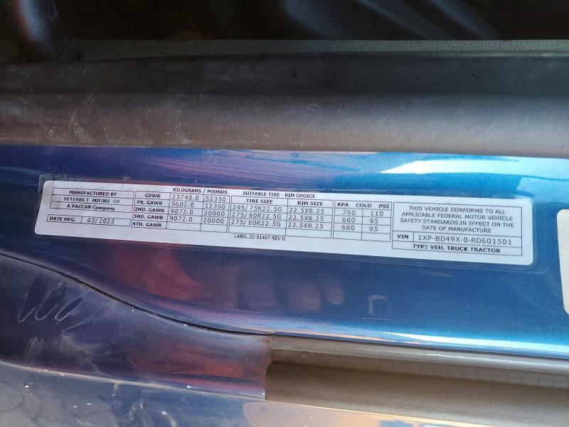 2024 Peterbilt 579 Semi Truck