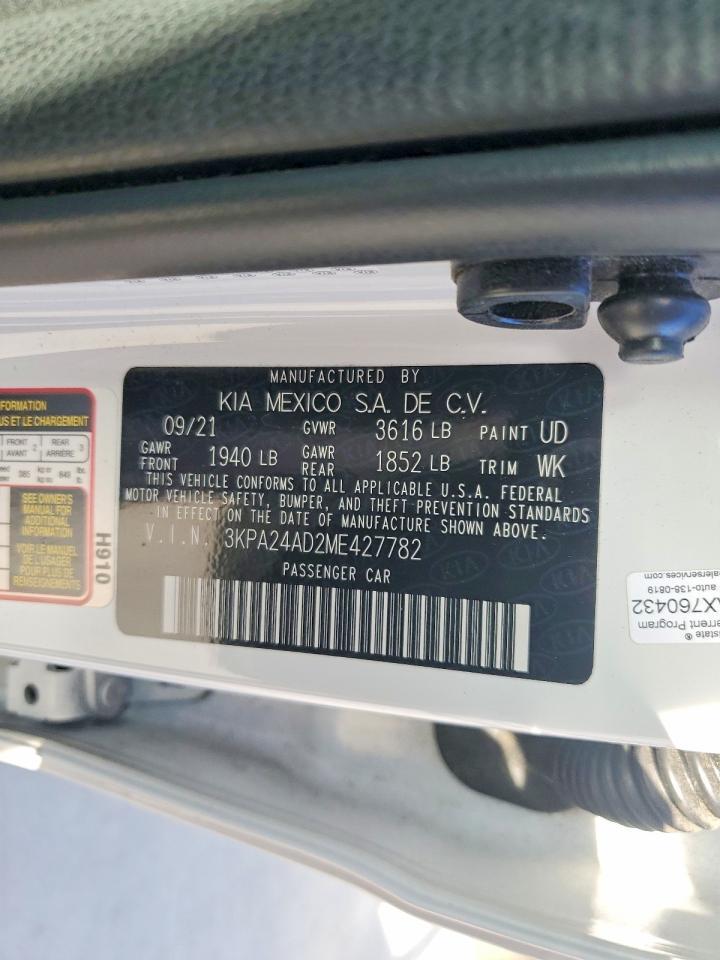 2021 KIA Rio lx