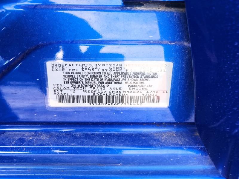 2015 Nissan Sentra s