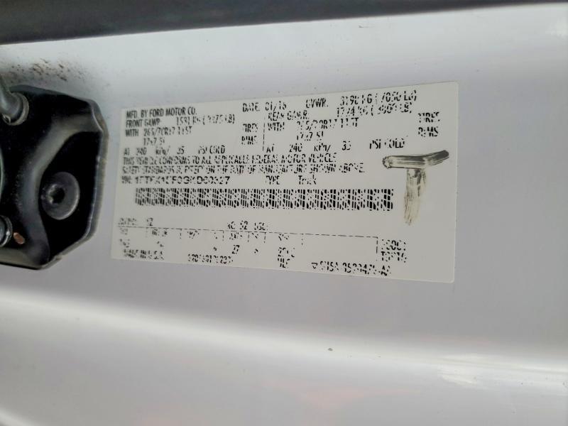 2016 Ford F150 Super cab